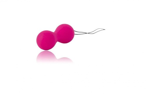 Gvibe Gballs 2 App-Вагінальні кульки зі смарт-управлінням, 8х3 см (рожеві)