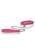CalExotics Tickle Me Pink Collar w Leash - дизайнерский ошейник с поводком