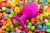 Пикантные Штучки - Большая силиконовая пробка с кристаллом розовая, 9х4 см (розовый) - sex-shop.ua
