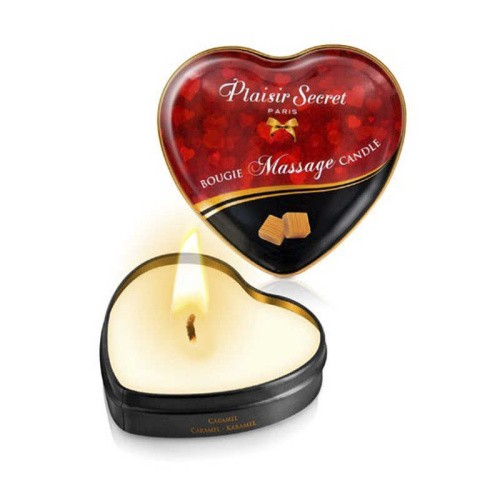 Plaisir Secret Caramel - Масажна свічка з ароматом карамелі, 35 мл