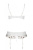 Passion Lovelia Set - Комплект белья, S/M (белый)