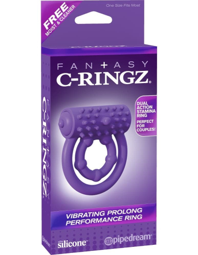 Pipedream Vibrating Prolong Performance - виброкольцо, 6х2.5 см (фиолетовый)