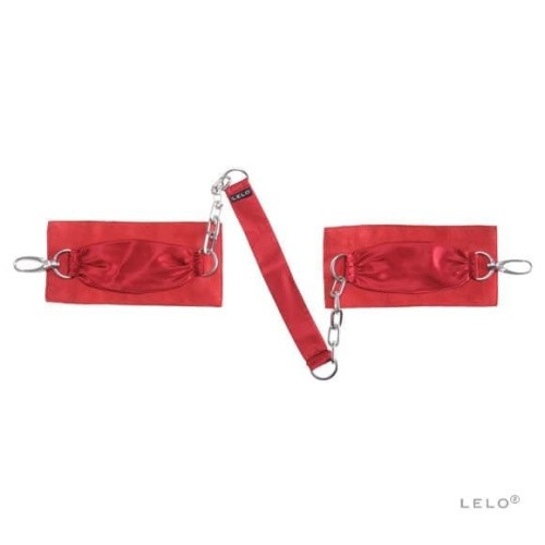 Lelo Sutra - шелковые наручники (красный) - sex-shop.ua