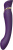 Zalo Queen Set Pulse Wave Clit Stim - Премиальный вибратор для клитора с насадкой для вакуумной стимуляции, 21.6х3.5 см (фиолетовый) - sex-shop.ua