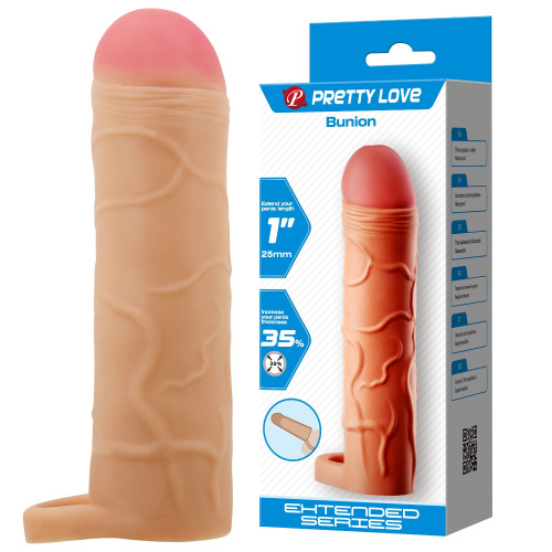 Насадка на пенис Pretty Love Bunion Penis Extender, 16.5 см
