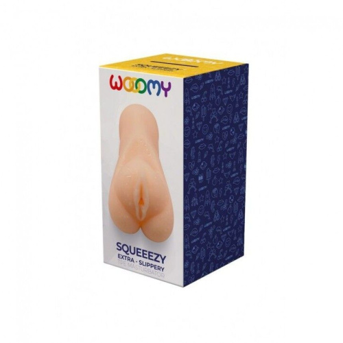 Wooomy Squeeezy Masturbator Vagina - Мастурбатор-вагина, 13.2х5.4 см