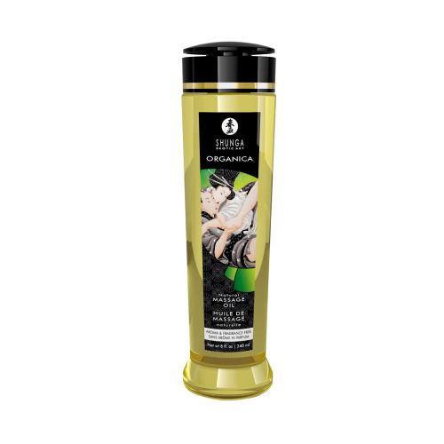 Shunga Organica Natural - органічна масажна олія без запаху, 240 мл.