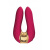 Shunga - Aiko Intimate Massager - Вібромасажер, 10.8х6.5 см (малиновий) - купити в Україні | Секс шоп SEX-SHOP.ua