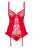 Комплект Obsessive Heartina corset (XXL)