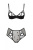 Passion Lovelia Bikini комплект эротического белья: открытый бюстгальтер и трусики, S/M (чёрный)