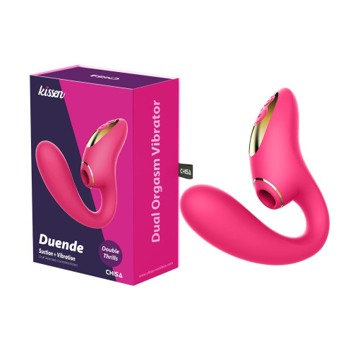 Вакуумний стимулятор клітора Chisa Kissen Duende - купити в Україні | Секс шоп SEX-SHOP.ua