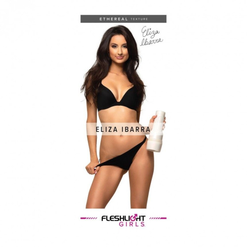 Fleshlight Girls: Eliza Ibarra - Ethereal - Мастурбатор - слепок вагины порноактрисы, 24.7х9.5 см