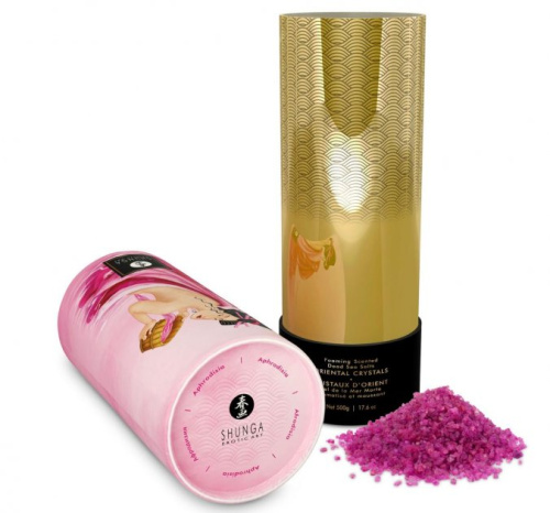 Shunga Oriental Crystals Bath Salts – Aphrodisia - Соль мертвого моря для ванны, 500 г