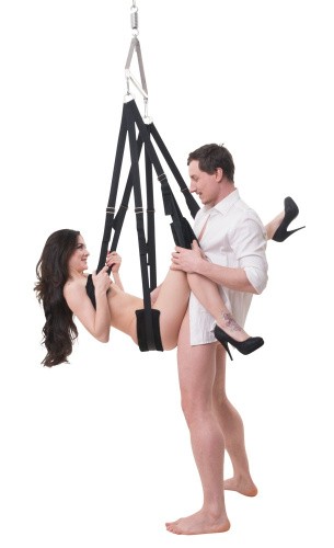 Orion Love Swing - Секс качели, 200 см (черный) - sex-shop.ua