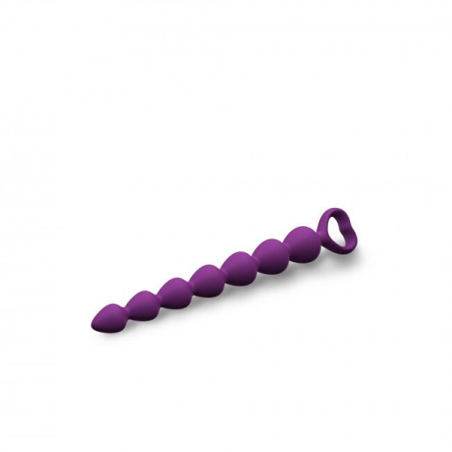 Love To Love Bing Bang S Purple Rain - анальная цепочка, 14.4х2.2 см (фиолетовый) - sex-shop.ua