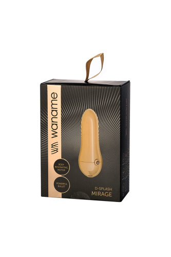 Waname D-Splash Mirage - Клиторальный вибратор, 9 см (золотой) - sex-shop.ua