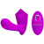 LyBaile Pretty Love Willie RC G-Spot Vibrator Purple - Вагинально-клиторальный вибратор в пультом ДУ,  9.7х3 см (фиолетовый)