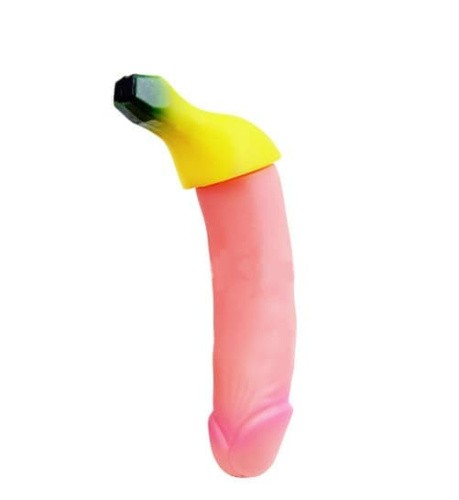 Hao Toys Plastic Sexy Banana - Бризкалка-банан, 14 см
