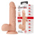 Beautiful Encounter Bahamut Dildo Flesh - Релистичный фаллоимитатор на присоске, 15,5 см (телесный)