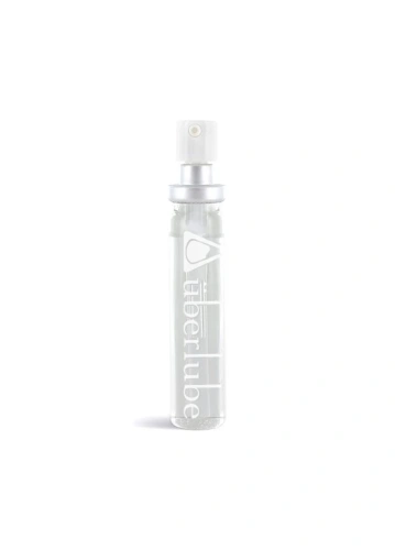 Премиум лубрикант 3-в-1 на силиконовой основе Uberlube Good-to-Go Silver (15 мл) + кейс