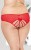 SoftLine String 2468 Plus Size - Женские стринги, XL (красный)