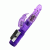 LyBaile Enthusiasm Cowboy Vibrator Purple - Вибратор со стимулятором клитора в форме кролика , 21.5х3 см (фиолетовый)