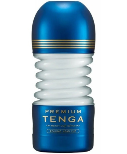 Tenga Premium Rolling Head Cup - мастурбатор, 15.5х6.9 см. (белый)