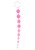 Toy Joy Thai Toy Beads - анальная цепочка на жесткой связке, 25х2.5 см (розовый) - sex-shop.ua