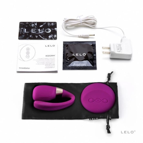 Lelo Tiani 3 - Вибратор для пар, 7х3.2 см (малиновый) - sex-shop.ua