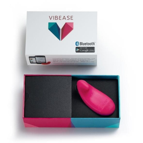 Vibease - iPhone & Android Vibrator Version вибратор с управлением со смартфона 7.9х3.8 см (розовый) - sex-shop.ua