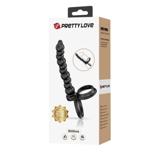 Насадка на пенис для двойного проникновения Pretty Love Dillion