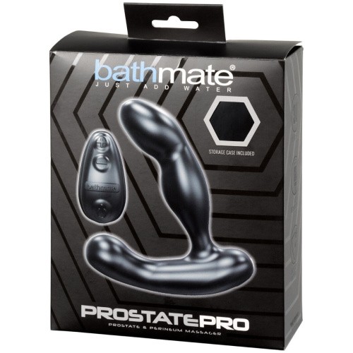 Bathmate Prostate Pro - масажер простати з дистанційним керуванням, 11.5х3.5 см (чорний)