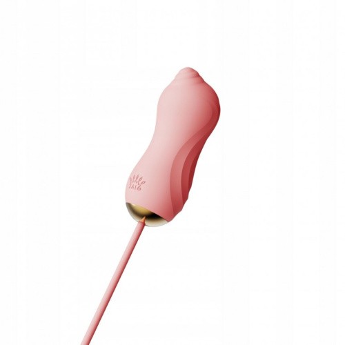 Zalo Unicorn - Вакуумний стимулятор з віброяйцем, 11х5.3 см (рожевий)