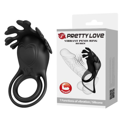 Виброкольцо Pretty Love Vibrant Penis Ring Ruben