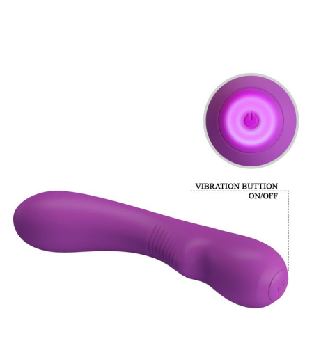 Pretty Love Elsa Vibrator Purple - Вибратор, 19,5 см (фиолетовый)