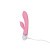 LoveToy - Dreamer II Vibrator Rose Red - Вібратор з кліторальним відростком, 21.5х3.5 ( світло-рожевий) - купити в Україні | Секс шоп SEX-SHOP.ua