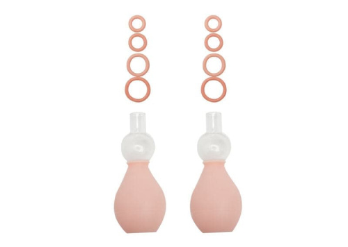 Topco Sales Nipple Enlargers - Помпы для сосков, 1.1 см (розовый) - sex-shop.ua