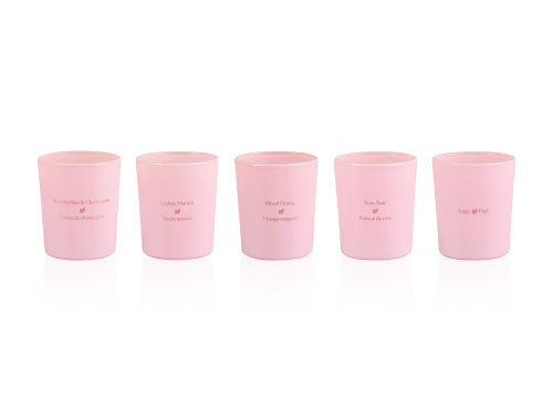 Набор массажных свечей 5 ароматов-афродизиаков Mini Massage Candles Collection, 5 х 35 г