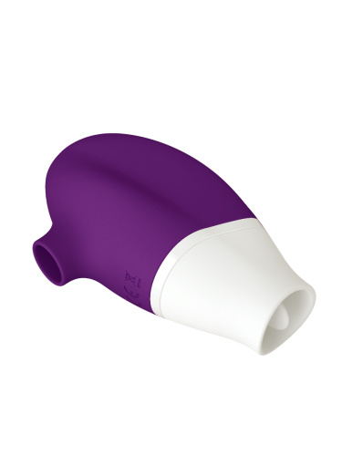 Мистер Факер Jubie - Вакуумная стимуляция с язычком 2в1, 8.7x5.3 см (фиолетовый) - sex-shop.ua