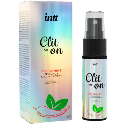 Intt - Clit Me On Peppermint Tingling & Cooling Effect - Возбуждающий спрей для клитора, 12 мл - sex-shop.ua