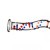 Gildo Glass Dildo No.3 - Стеклянный дилдо с изгибами и рисунком, 18.5х3.5 см