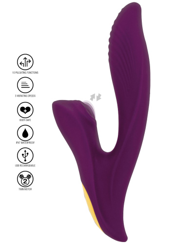 Вібратор-кролик Toyjoy Designer Edition Athena Vibe - купити в Україні | Секс шоп SEX-SHOP.ua