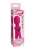 Pipedream - OMG Wands Enjoy Rechargeable Wand - Вибромассажер-микрофон, 15х4 см (фуксия)