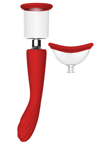 Dream Toys Georgia Red Revolution - Вібратор, 29 см (червоний) - купити в Україні | Секс шоп SEX-SHOP.ua