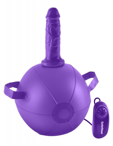 Pipedream Vibrating Mini Sex Ball - мини-шар для секса с вибратором, 15,2х4,1 см - sex-shop.ua