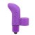 Chisa MisSweet Finger Vibe - Вибратор на палец с загнутым кончиком, 7.4х2.2 см (фиолетовый) - sex-shop.ua
