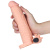 LoveToy Pleasure X-Tender Vibrating Penis Sleeve Flesh Add 2" - Насадка на пенис с вибрацией, +5 см (телесный) - sex-shop.ua