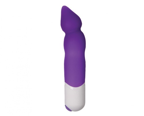 StRubber SToys Tessa - Игривый вибратор для точки G, 12х3 см (фиолетовый)
