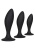 California Exotic Novelties - Silicone Anal Curve Kit - Набор анальных пробок