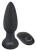 Orion Black Velvets RC Shaking Plug - Анальная пробка с пульсацией и вибрацией, 14,2х4,1 см (черный) - sex-shop.ua